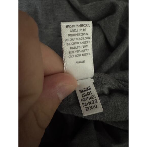 Cuddl Duds Charcoal Gray Soft Stretch Leggings XS Modal Blend Comfy Lounge - Picture 11 of 14